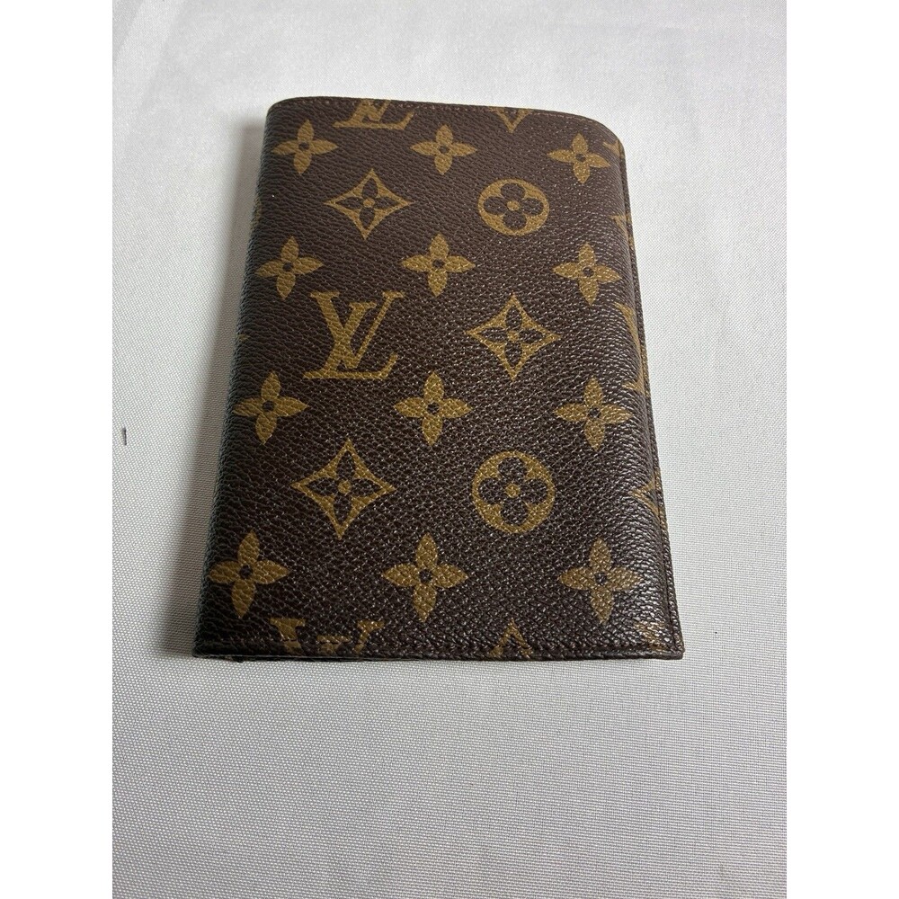 Louis Vuitton Monogram Canvas Foldover Wallet Brown Pattern -Poor Condition